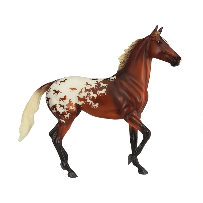 Breyer Sport Horse – Lonesome Glory Traditional Series | 25 Years Special Edition | 25cm 1:9 Scale Hand-Painted Collectible Horse Figure, Brown