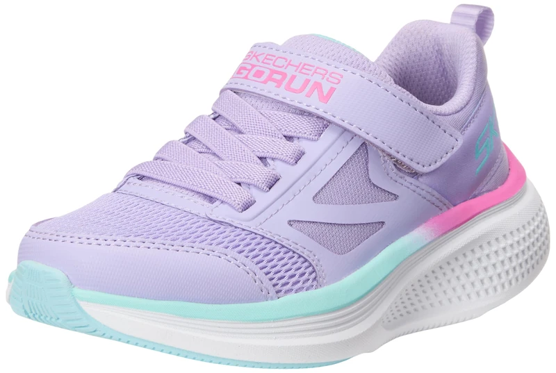 Skechers Girl's Go Run Elevate 2.0 Find My Sneakers, Lavender Textile Trim, 2.5 UK Child