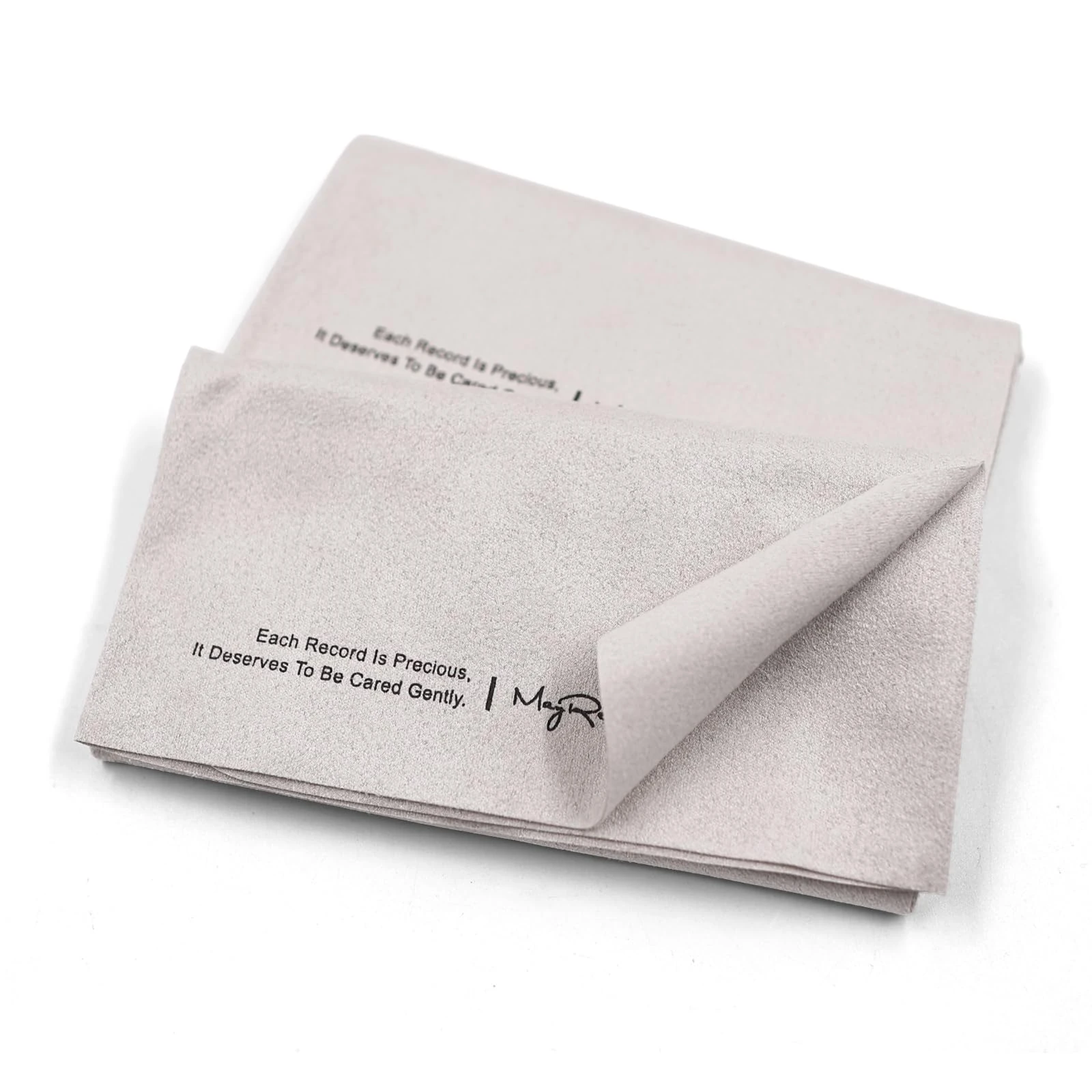 Record Cleaning Cloth 2 Pcs 16''x16'' Large Anti-Static Microfiber Towel Lint Free Vinyl Cleaner for Records LP Collection Glasses Camera Lenses