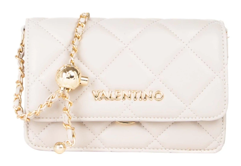 VALENTINO Women's Ocarina Handbag, ecru, TALLA UNICA