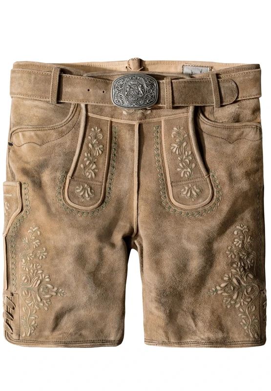 Stockerpoint Men's Trachtenlederhose Hausstein Traditional Leather Trousers, uroid, 38