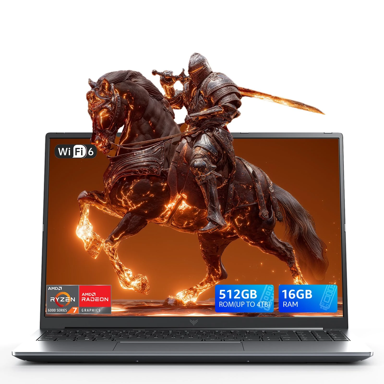 ACEMAGIC Gaming Laptop Computer - 16 inch FHD Display Laptop with Ryzen 7 6800H Processor(beat I7-11800H) Up to 4.5GHz, 16GB Ram DDR5 4800MHz 512GB SSD Gaming Notebook with Backlit Keyboard