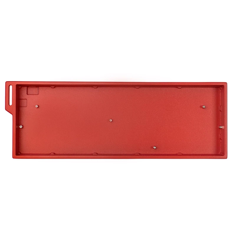 Sumgsn H60 Aluminum Case 60% Red Customize Keyboard Housing Fit for wooting 60he Rakka 61/64 Mechanical Keyboard