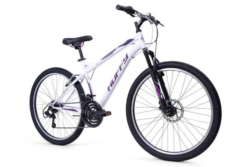 Huffy Extent Mountain Bike 26 Inch White 18 Speed