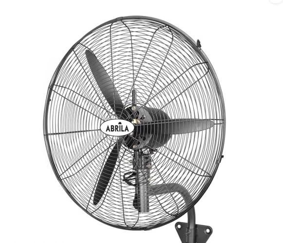 ABRILA Ventilador Pared Fan Component Black/Red Size 55