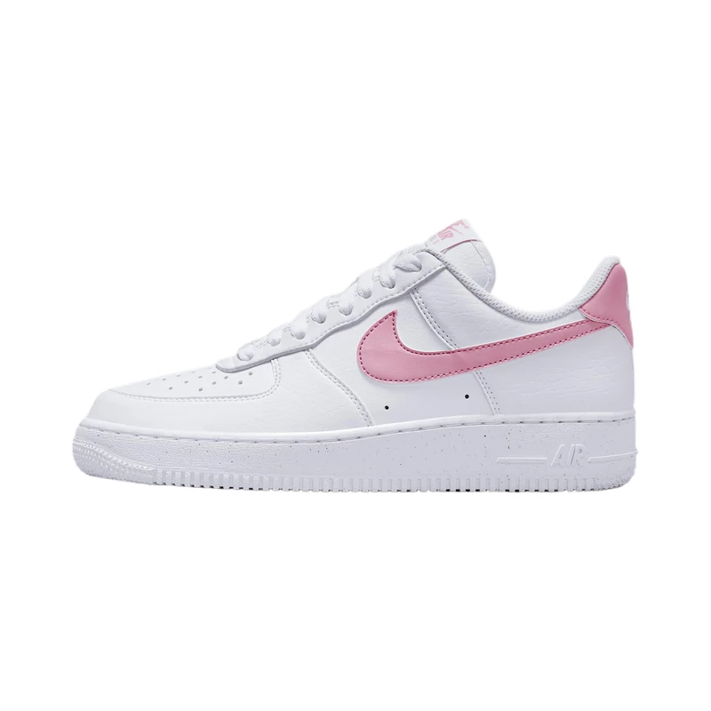 NIKE Womens Air Force 1 '07 Next Nature Sneaker, White Elemental Pink, 6 UK