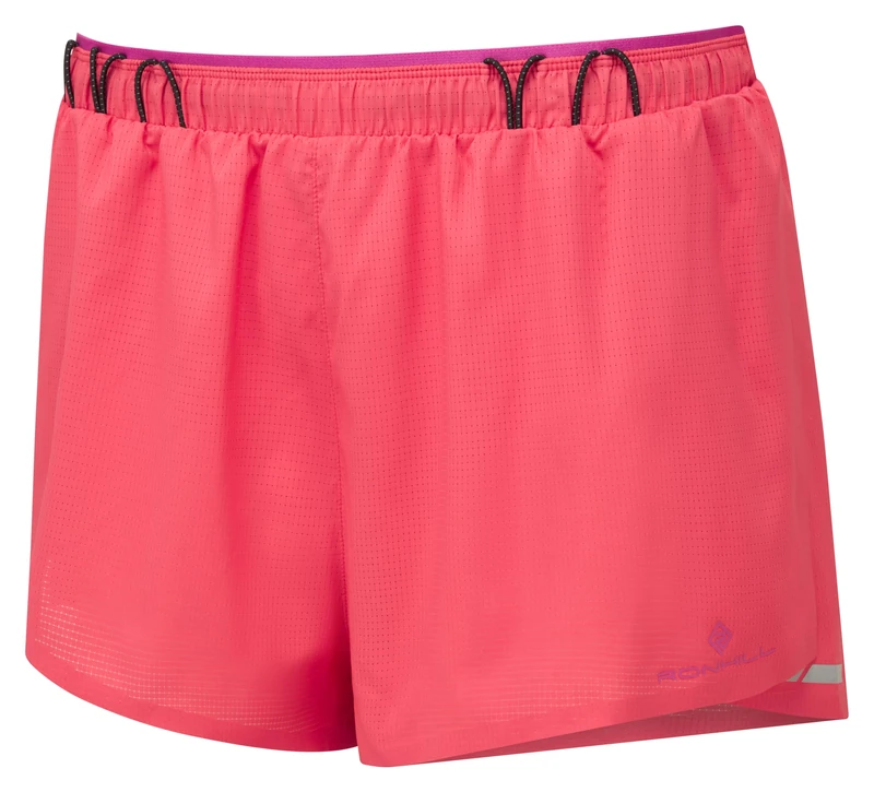 Ronhill Running, Wmn's Tech Race Short, Sunset/Razzmatazz, 14