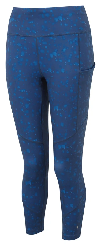 Ronhill Running, Wmn's Tech Crop Tight, Tidal Raindrops, 14
