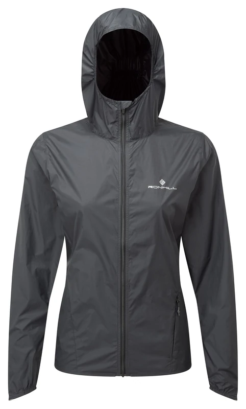 Ronhill Running, Wmn's Tech All-Terrain Jacket, All Black, 14