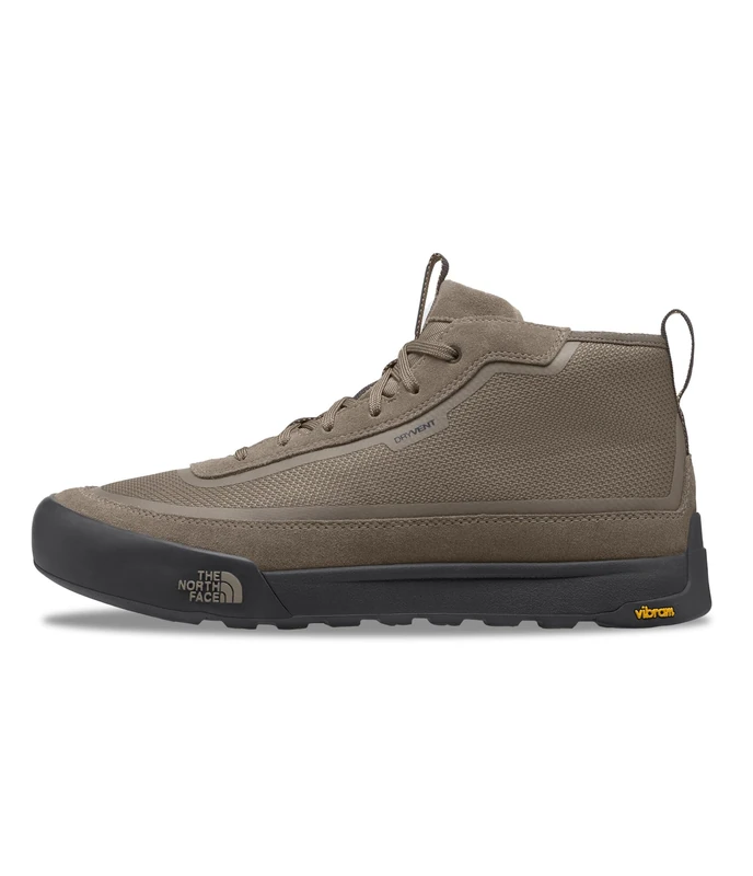 THE NORTH FACE Clyffe Mid Insulated Waterproof | Sneaker Boots for Men & Women, Vibram Outsoles, Mocha Brown/Anthracite Grey, 7.5 Women/6 Men