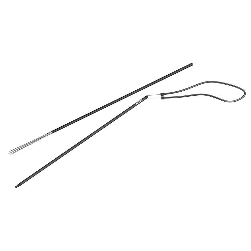 SEAC Pole Spear, 160 cm Long and 14 cm Diameter. Paralyzer 3 Prongs, Elastic and Carry Bag Included