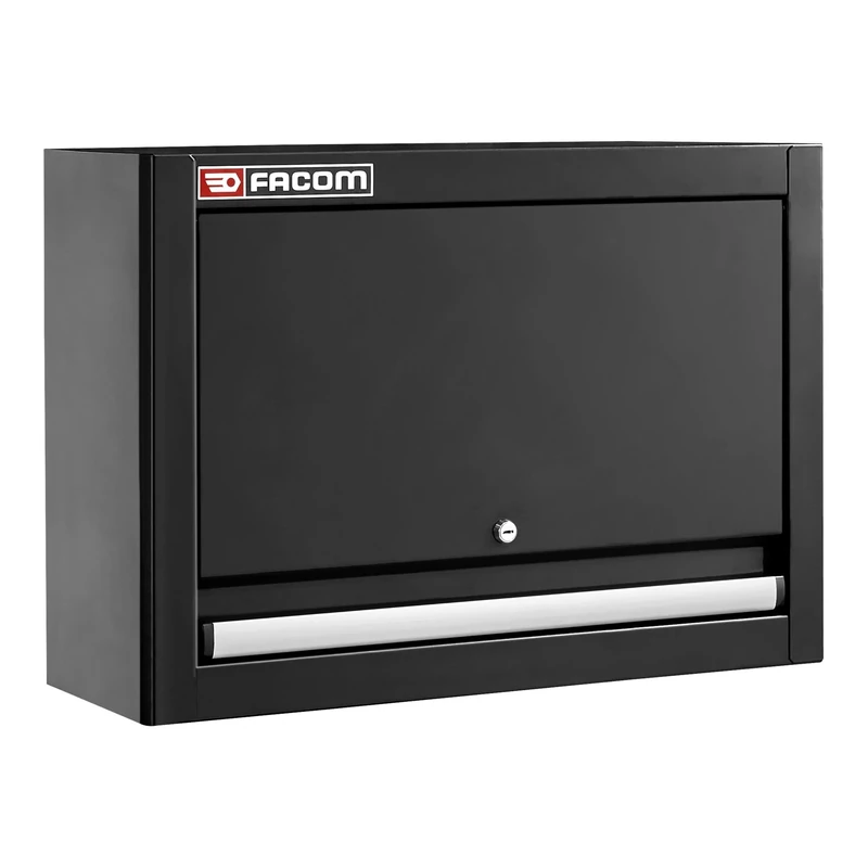 Facom JLS3 High Cabinet Single Chest Closed Door Black - Image 1