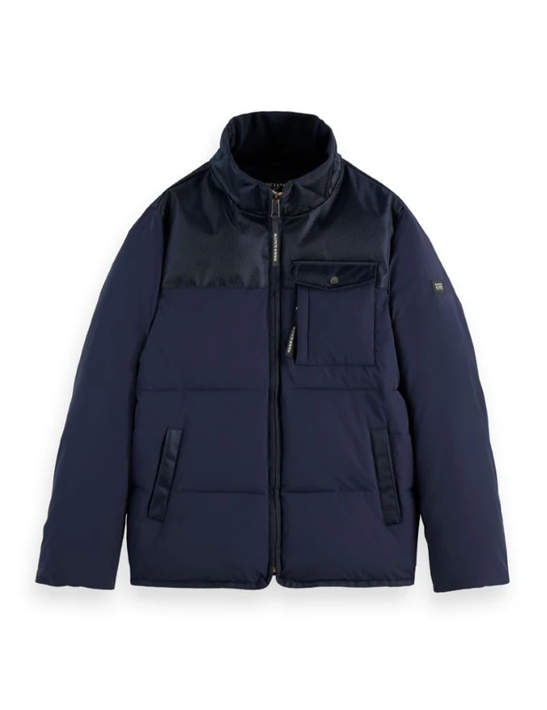 Scotch & Soda Hooded Puffer Jacket