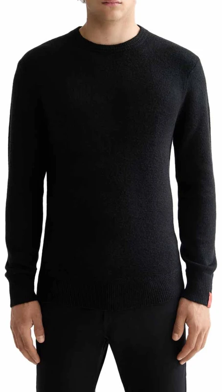 Scotch & Soda Mens Soft Knit Regular Fit Crew Neck Sweater, Meteorite 021, S UK - Image 1