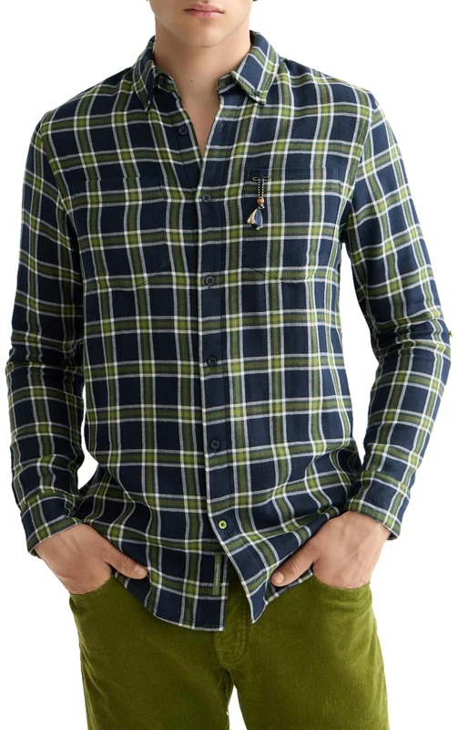 Scotch & Soda Double-Face Regular Fit Shirt