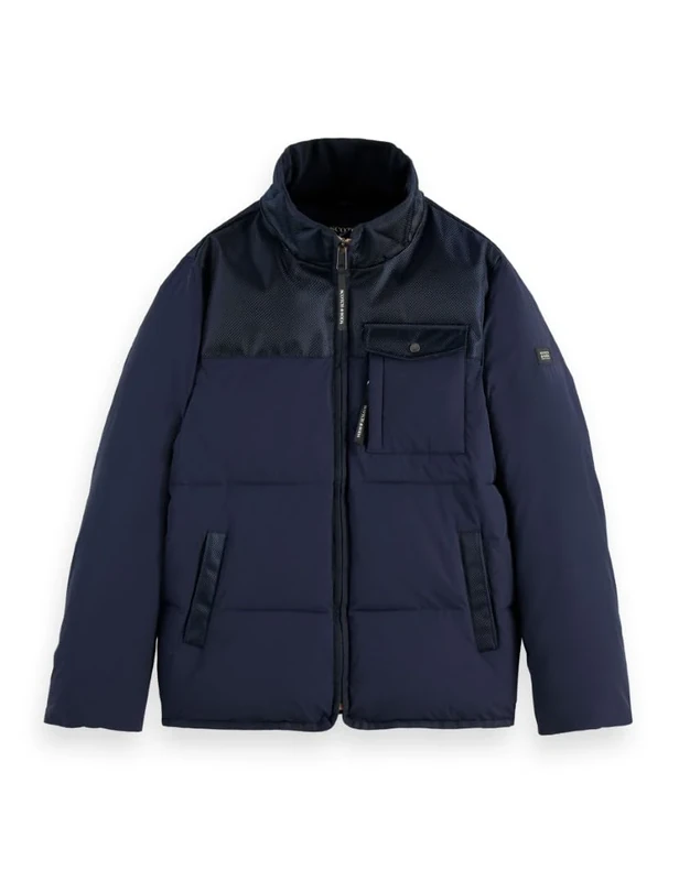 Scotch & Soda Hooded Puffer Jacket