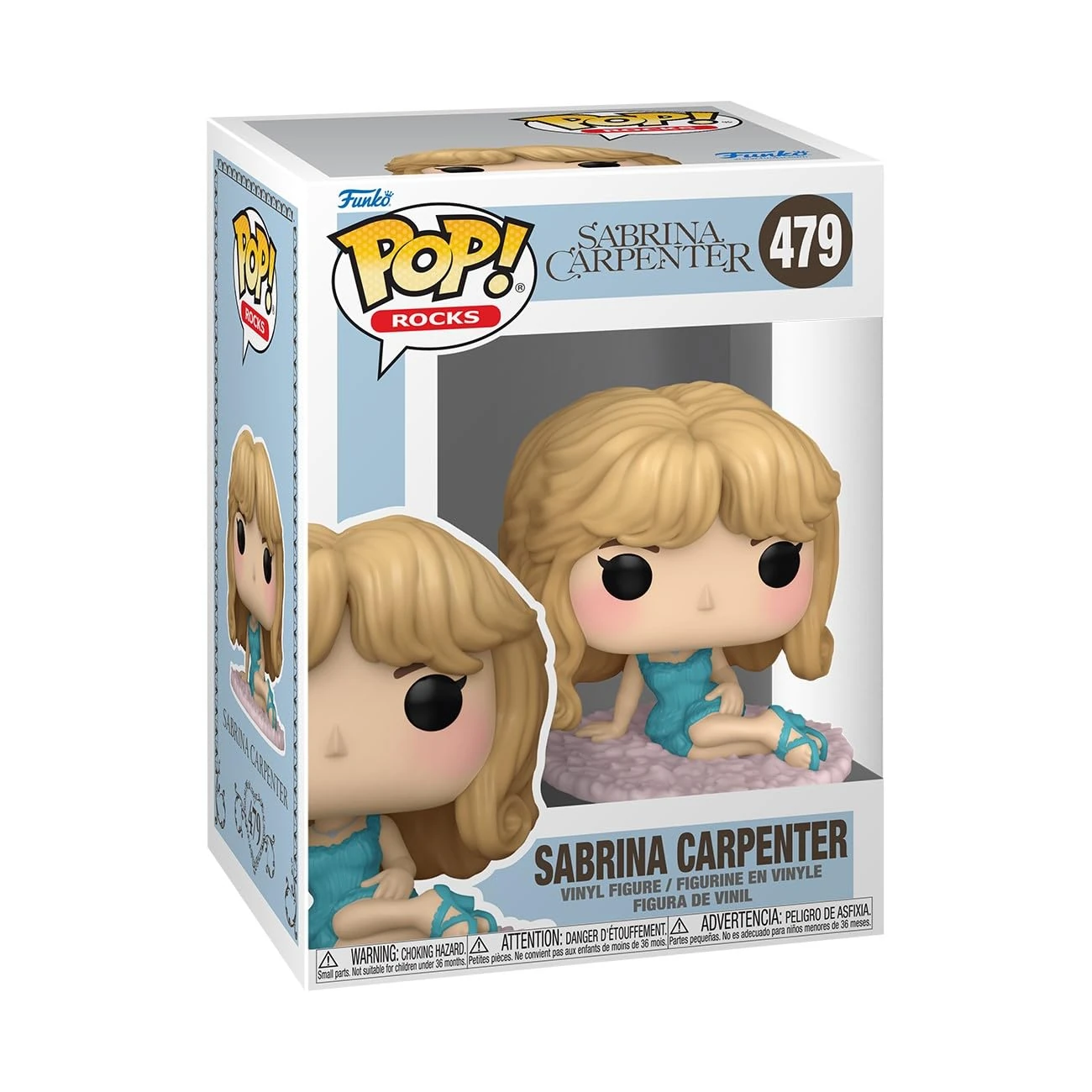 Funko Pop! Rocks: Sabrina Carpenter - (Night Gown) - Vinyl Collectible Figure - Gift Idea - Official Merchandise - Toy for Children and Adults - Music Fans - Model Figure for Collectors