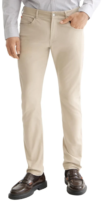 Scotch & Soda Ralston- Cotton-Blend Twill Regular Slim Fit 5-Pocket Pant