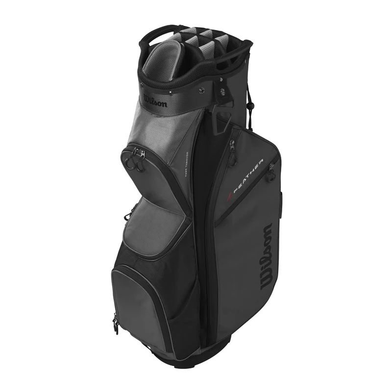 Wilson FEATHER CART BAG Grey/BLACK