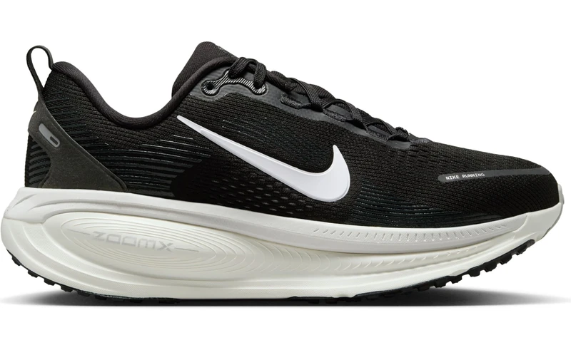 Nike Men's Vomero 18 Road Running Shoe, Black/Summit White/Coconut Mil, 9.5