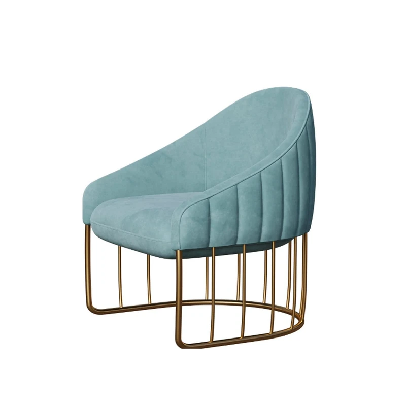 HCZKIUJY Chairs Design comfortable lounge chair fabric high backrest living room furniture home