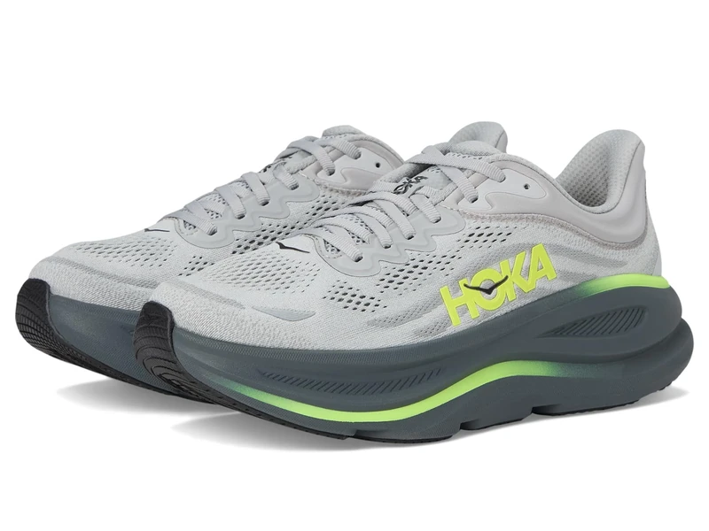 Hoka Men's Bondi 9 Sneaker, Stardust/Outer Orbit, 8 UK