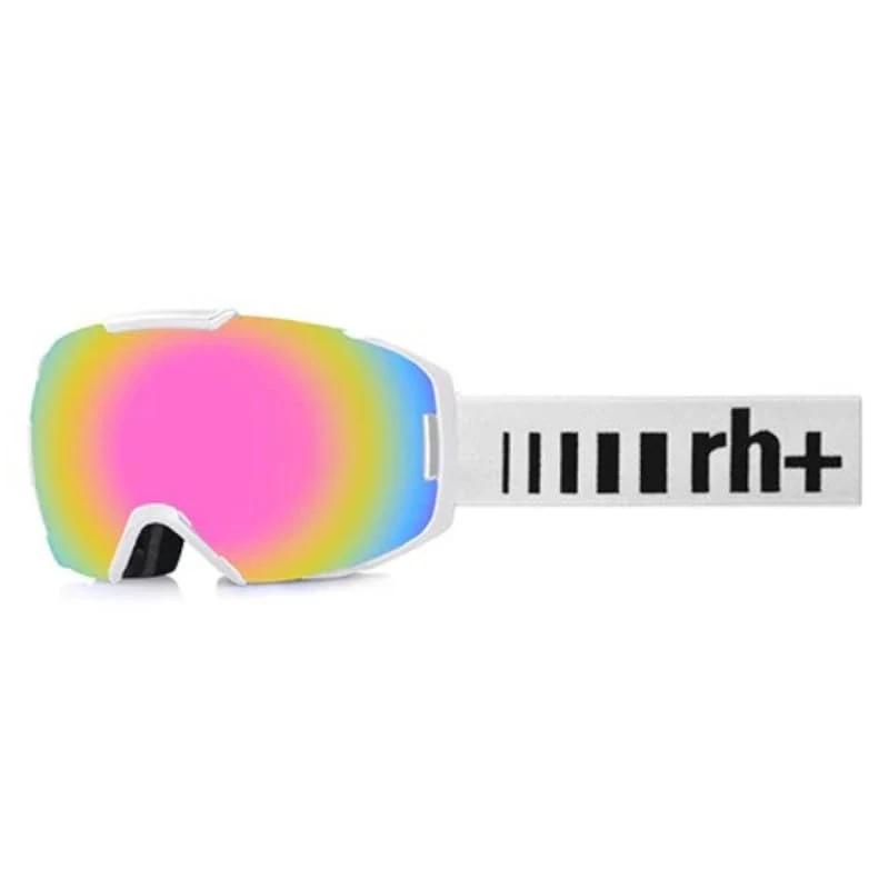 rh+ Unisex Olympo Ski Goggles, Matt White/Lens Revo Pink/El White-Black, One Size - Image 1