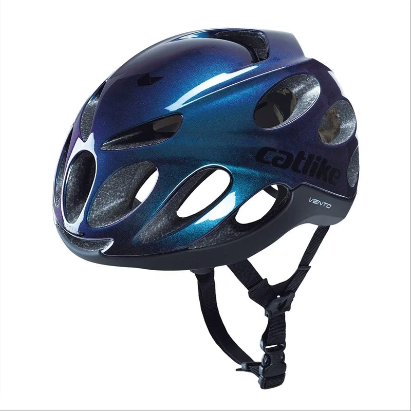 CATLIKE 7100300030 - Vento MIPS Road Bike Helmet – High-Performance Design with Advanced Aerodynamics, Ventilation, and Safety Features, Size S, Blue/Black