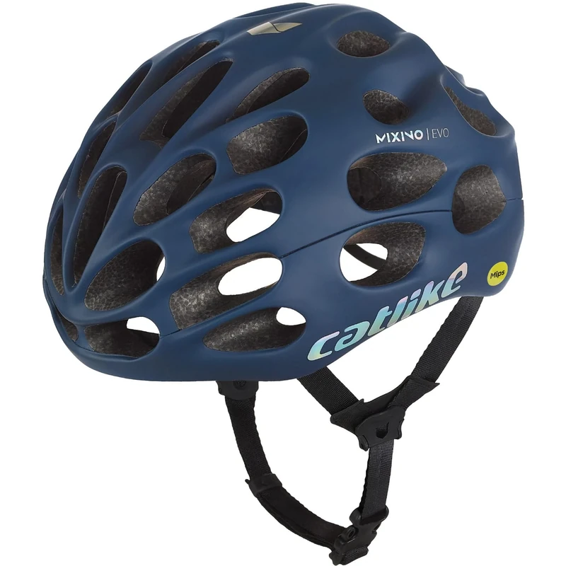 CATLIKE 7100200013 - Mixino EVO Mips Road Bike Helmet – Lightweight, Highly Ventilated, and Maximum Safety Features for Professional and Enthusiast Cyclists, Size L, Blue