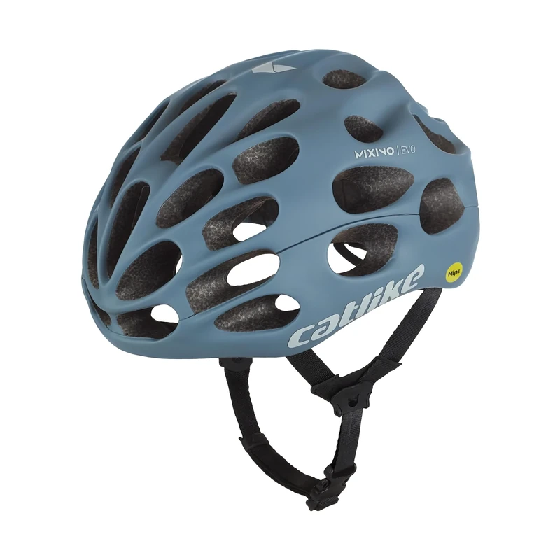 CATLIKE 7100200011 - Mixino EVO Mips Road Bike Helmet – Lightweight, Highly Ventilated, and Maximum Safety Features for Professional and Enthusiast Cyclists, Size M, Light Grey