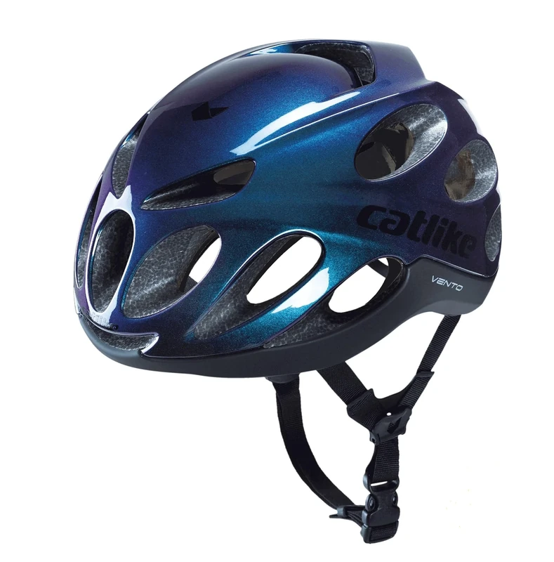 CATLIKE 7100300029 - Vento MIPS Road Bike Helmet – High-Performance Design with Advanced Aerodynamics, Ventilation, and Safety Features, Size M, Blye/Black
