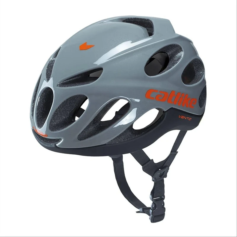 CATLIKE 7100300026 - Vento MIPS Road Bike Helmet – High-Performance Design with Advanced Aerodynamics, Ventilation, and Safety Features, Size M, Grey/Black
