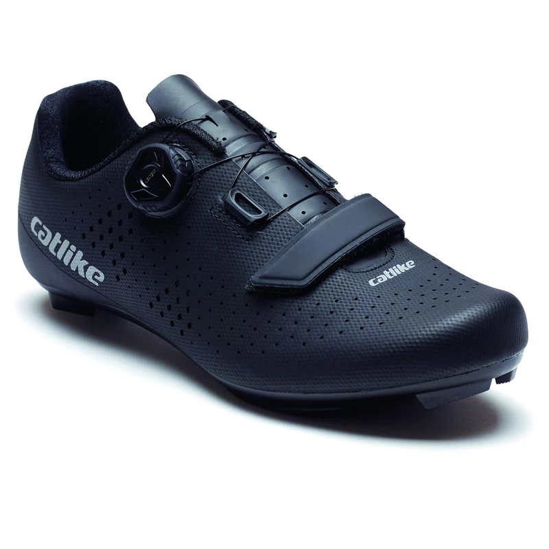 Catlike 7200500002 - Kompact'o R1 Road Cycling Shoes Size 37 – Lightweight, Breathable, and Ergonomic Design with Customizable Fit, Reinforced Composite Sole, and Advanced ATOP Dial System, Black