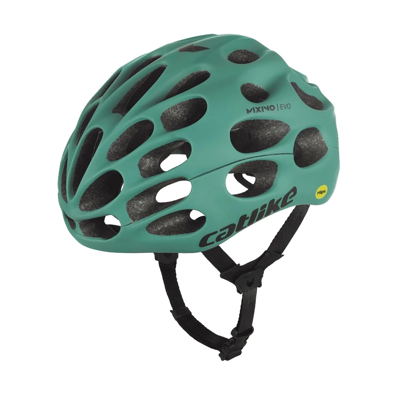 CATLIKE 7100200007 - Mixino EVO Mips Road Bike Helmet – Lightweight, Highly Ventilated, and Maximum Safety Features for Professional and Enthusiast Cyclists, Size L, Green