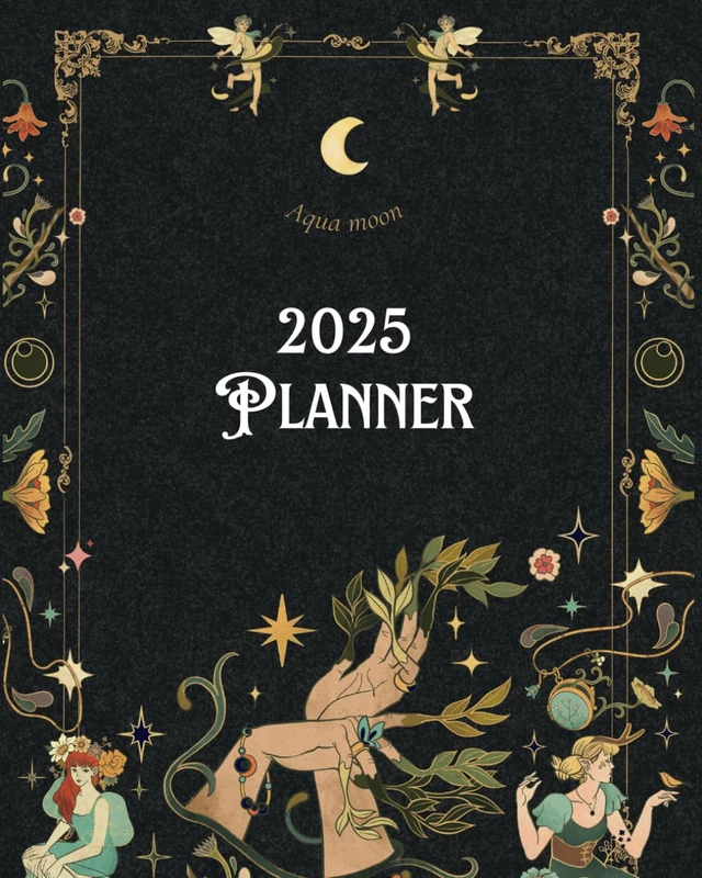 2025 Aqua Moon planner