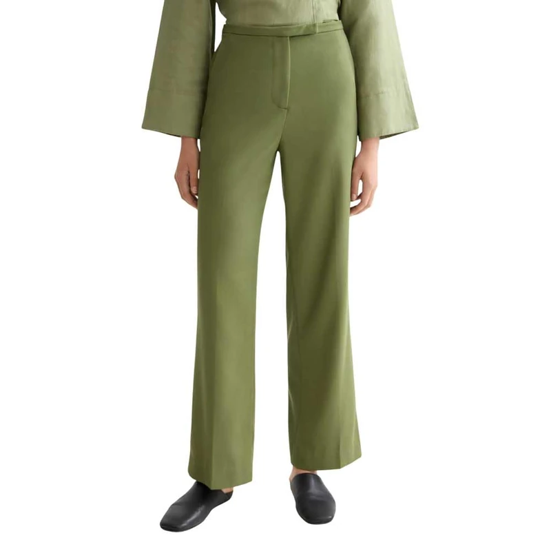 Scotch & Soda Edie - High Rise Wide Leg Gabardine Pant