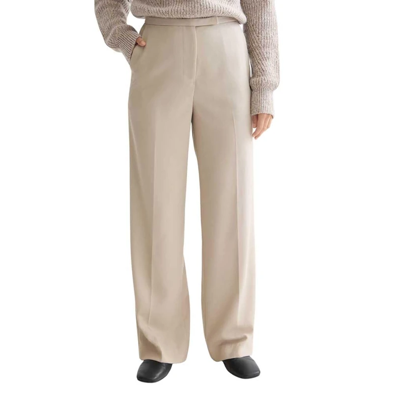 Scotch & Soda Edie - High Rise Wide Leg Gabardine Pant - Image 1
