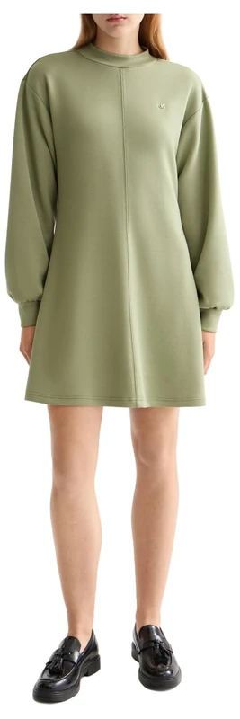 Scotch & Soda Womens Modal Casual Dress, Oil Green U362, XS UK