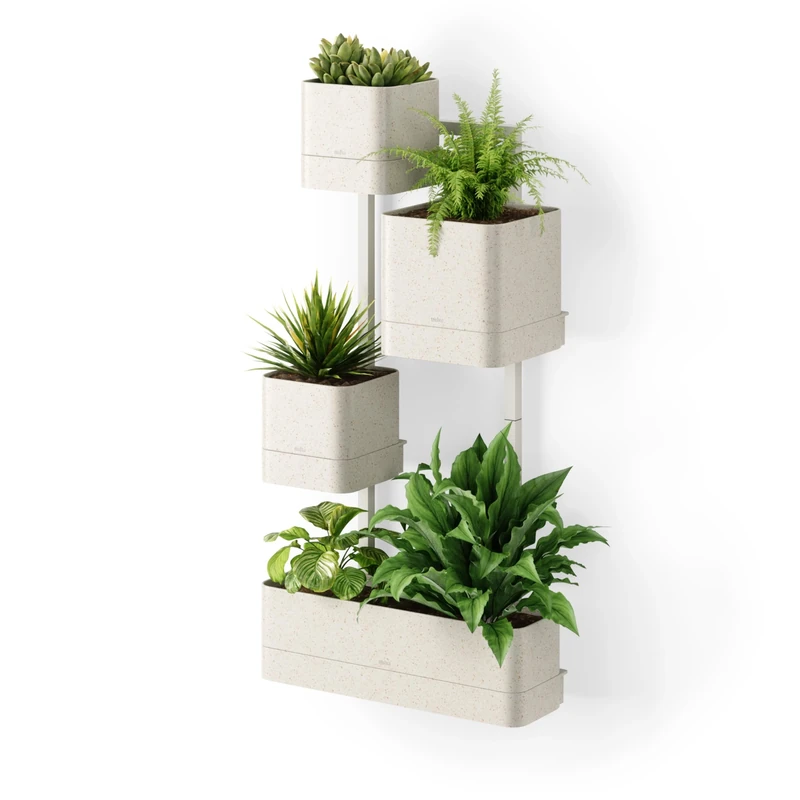 Umbra CUBIKO WALL PLANTER SAND