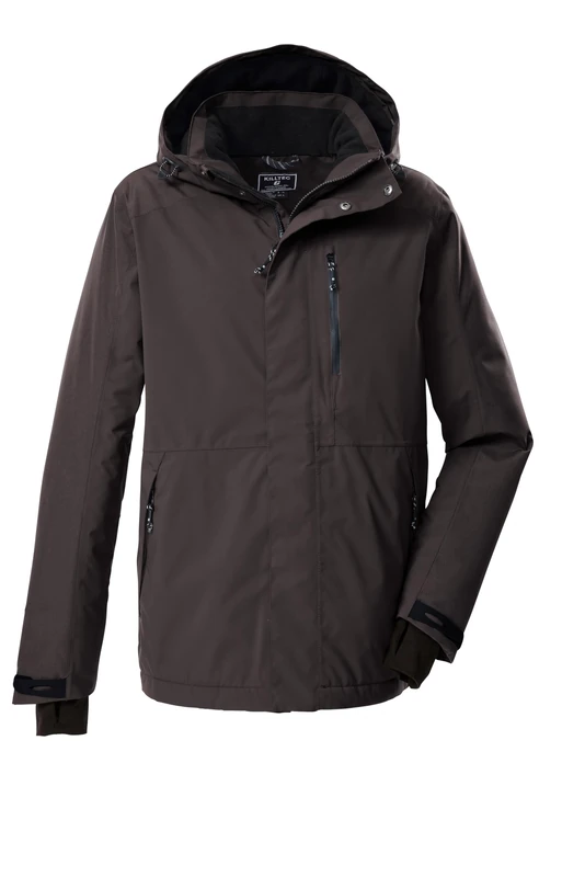 Killtec KOW 89 MN JCKT 43325-000 Men's Outdoor Jacket/Functional Jacket with Removable Hood Ebony S