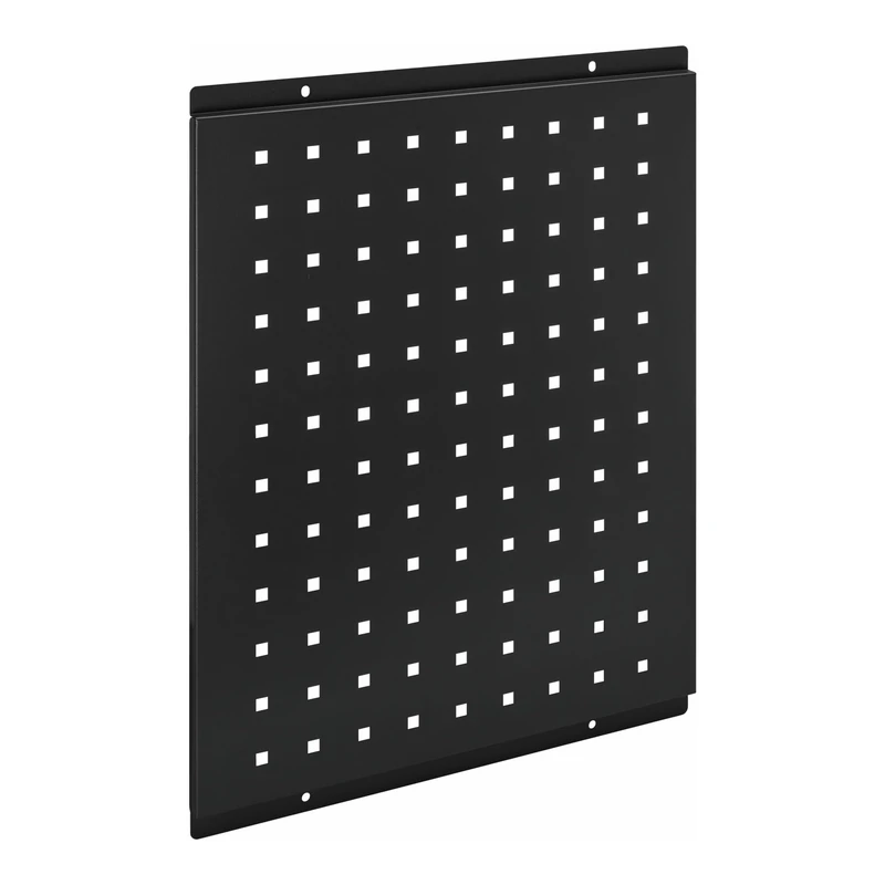 Vigor V6399 Perforated Wall Plate for Workshop Trolley Series L and XL, Flexible for Tool Arrangement, 520 x 400 mm, Fixes in Existing Threaded Sleeves