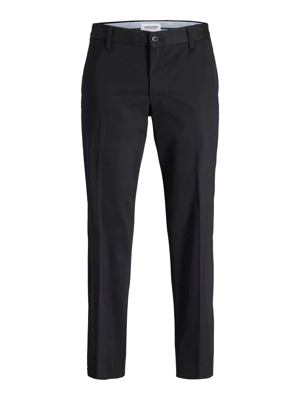 JACK & JONES Jpstkane Mason Easy Care Chino Noos, Black, 33 W/32 L - Image 1