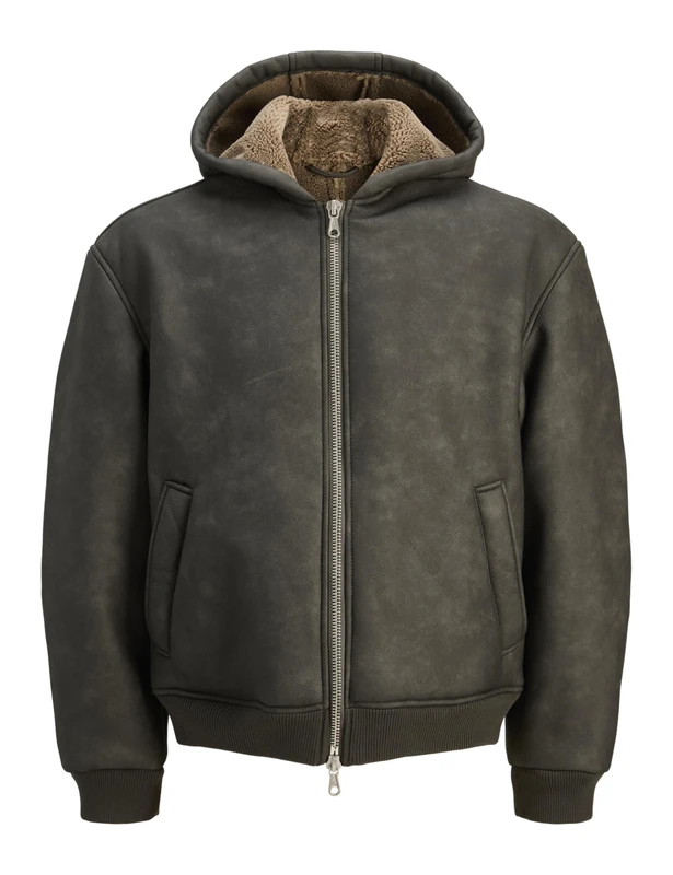 JACK & JONES Men's Jcotakeoff Bomber Jacket, Black, x_l