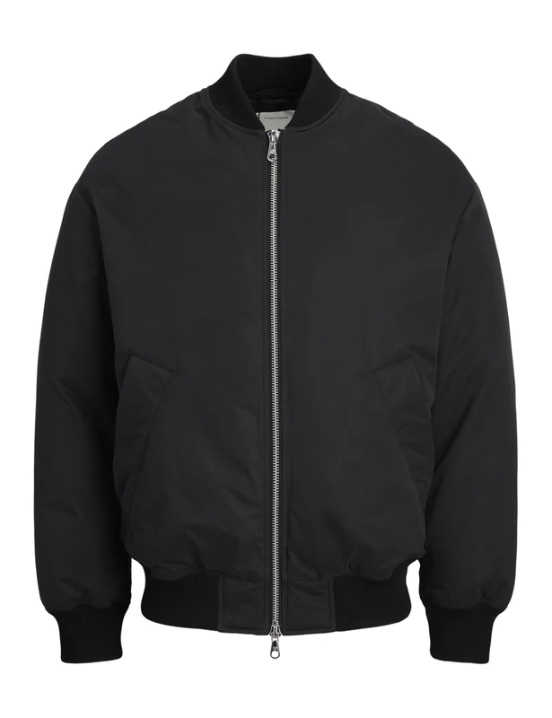 JACK & JONES Men's Jcoaura Bomber Jacket, Black, x_l