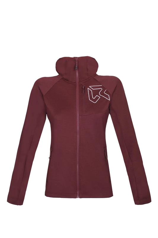 Rock Experience Arrows Women's Long Top (Pack of 1) Bordeaux