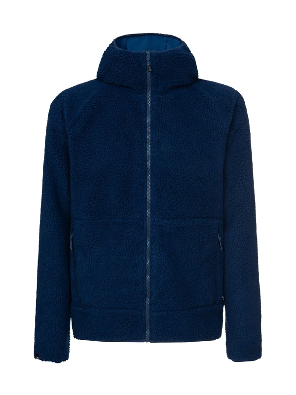 Rock Experience RE.Moose Men's Pass Sherpa Fleece Hooded Blue