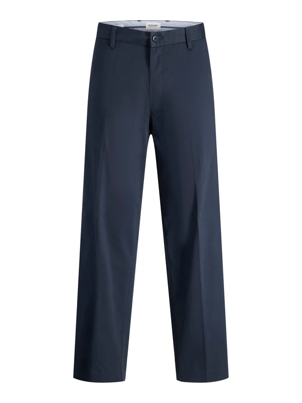 JACK & JONES Men's Jpstkane Mason Easy Care Chino Noos, Dark Navy, 34 W/36 L - Image 1