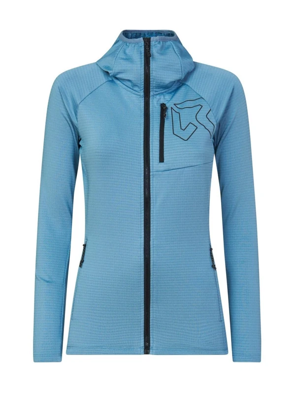 Rock Experience Arrows Women's Mountain Tech Sweatshirt Light Blue/Black - Image 1