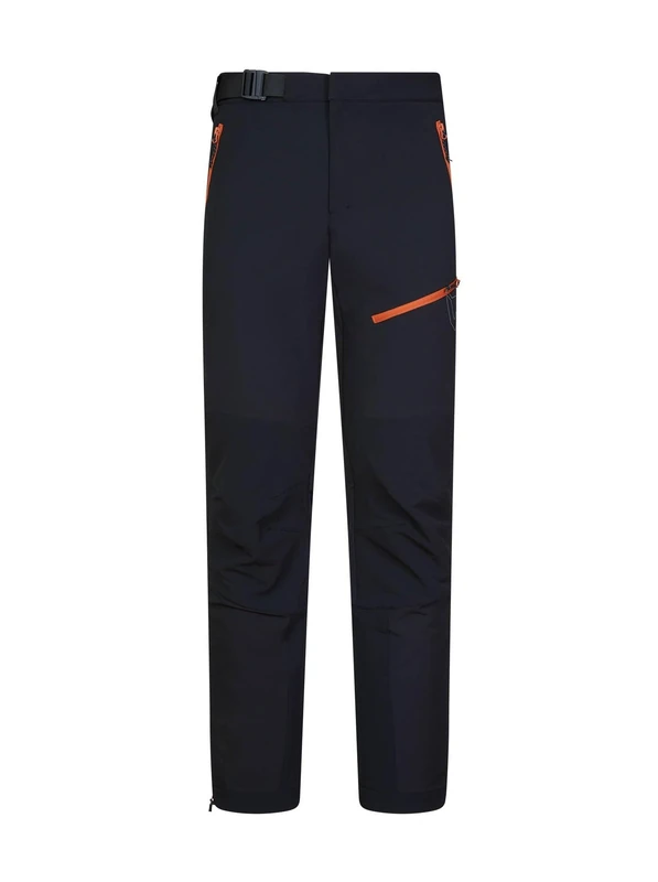 Rock Experience Delta Mountains Men's Mountain Trousers Black/Neon Orange - Image 1