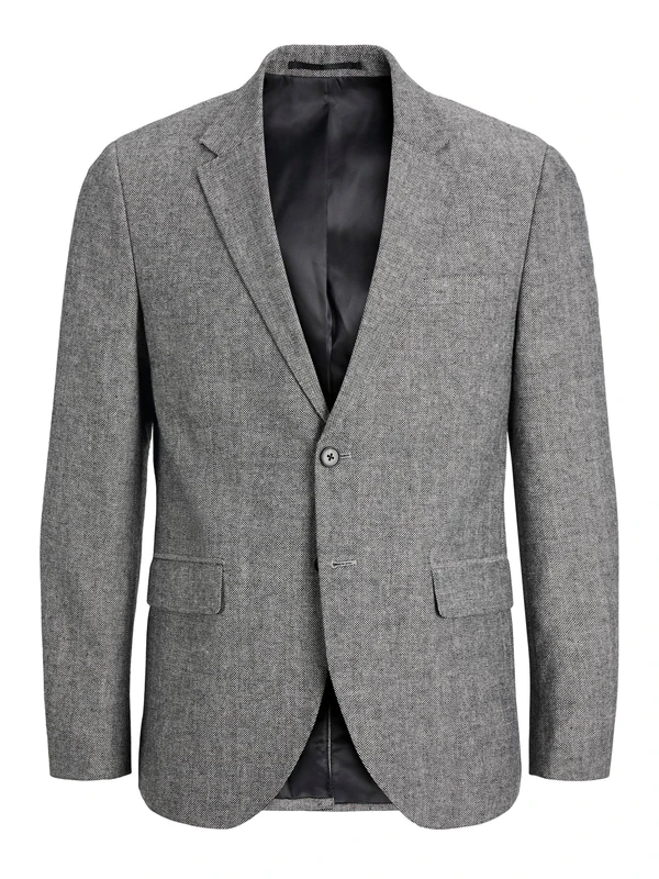 JACK & JONES Men's Jprmartin Winter Tweed Blazer Do01 Sn, Ultimate Grey, 44